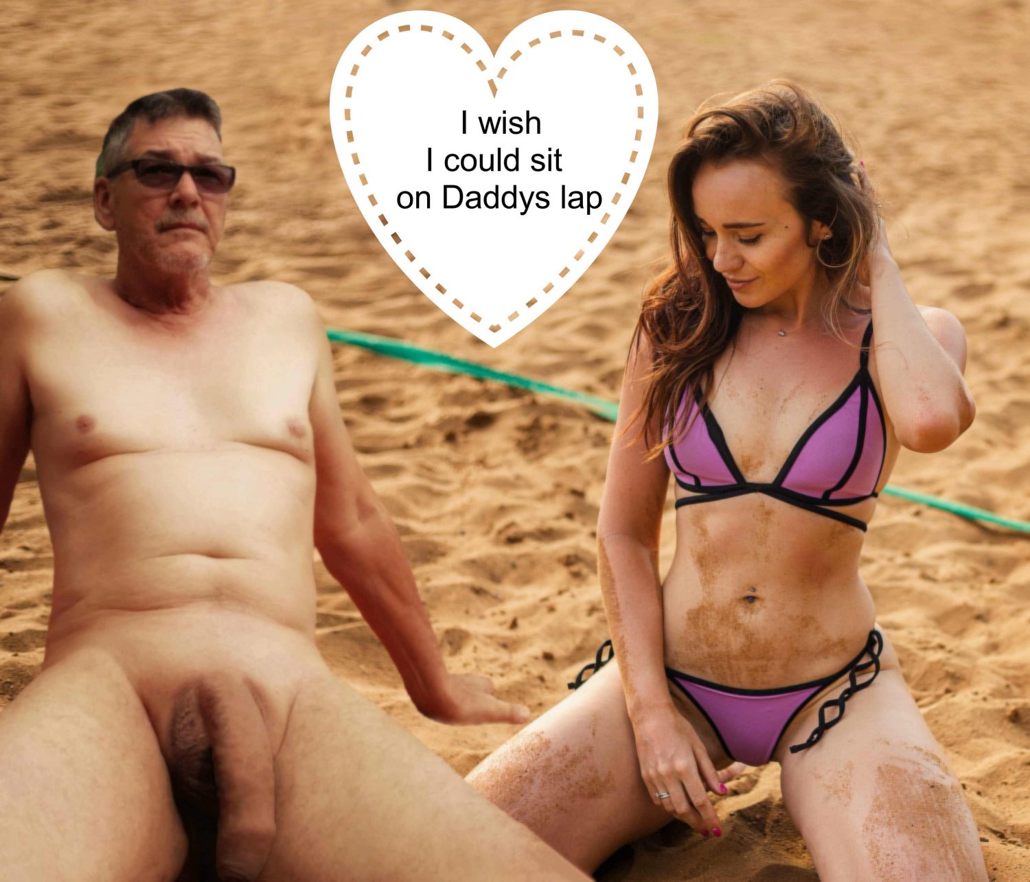 True nudist daddy daughter with captions - Porn - EroMe