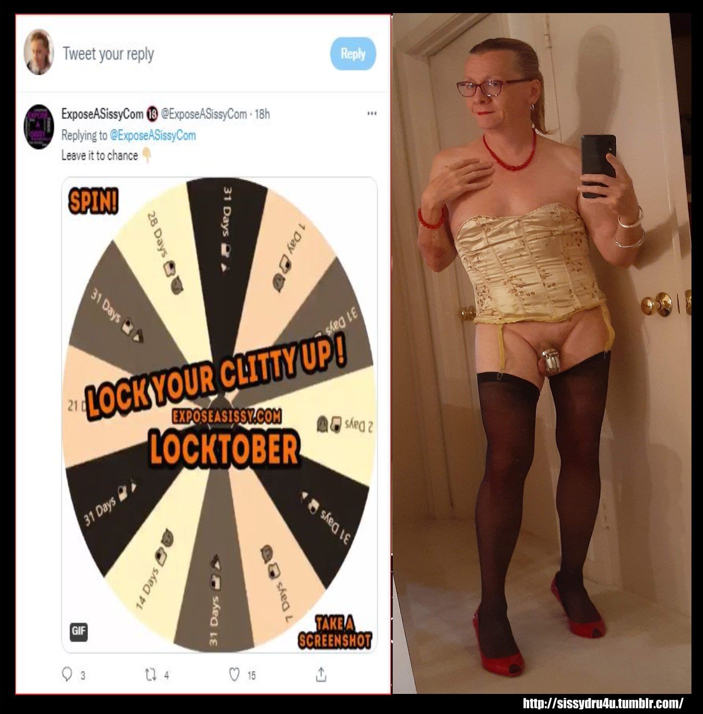 Chrisissy in Chastity #vrnmTW4H