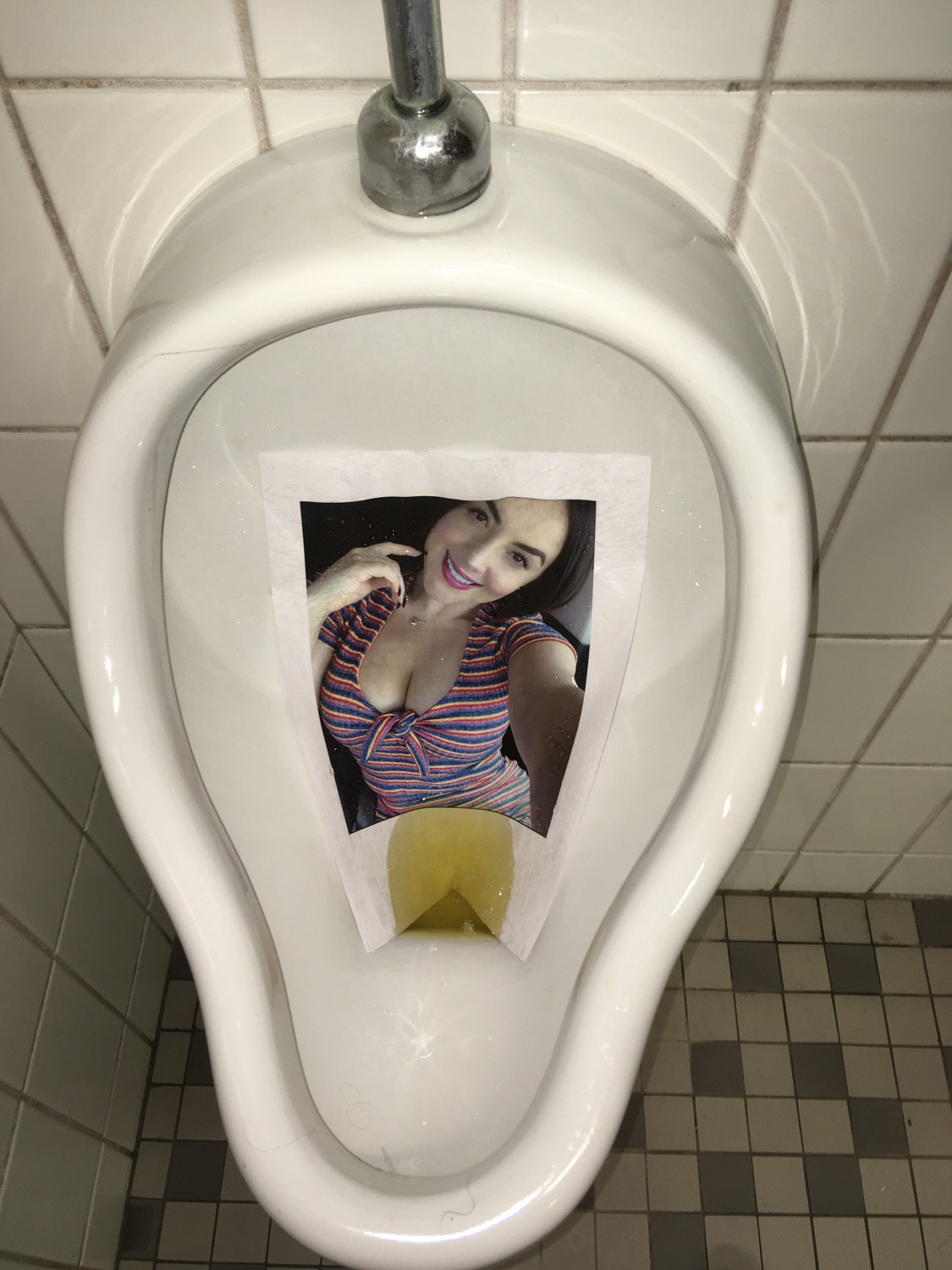 urinal slut Piss on Daly Project #2: Pisstribute in a Public Urinal [Slut] - EroMe