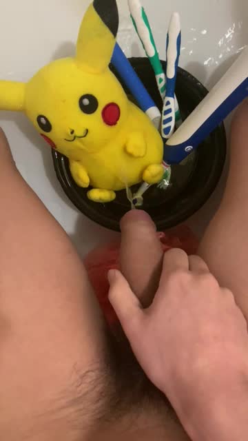 Piss on toothbrushes and plush pikachu - Porn - EroMe