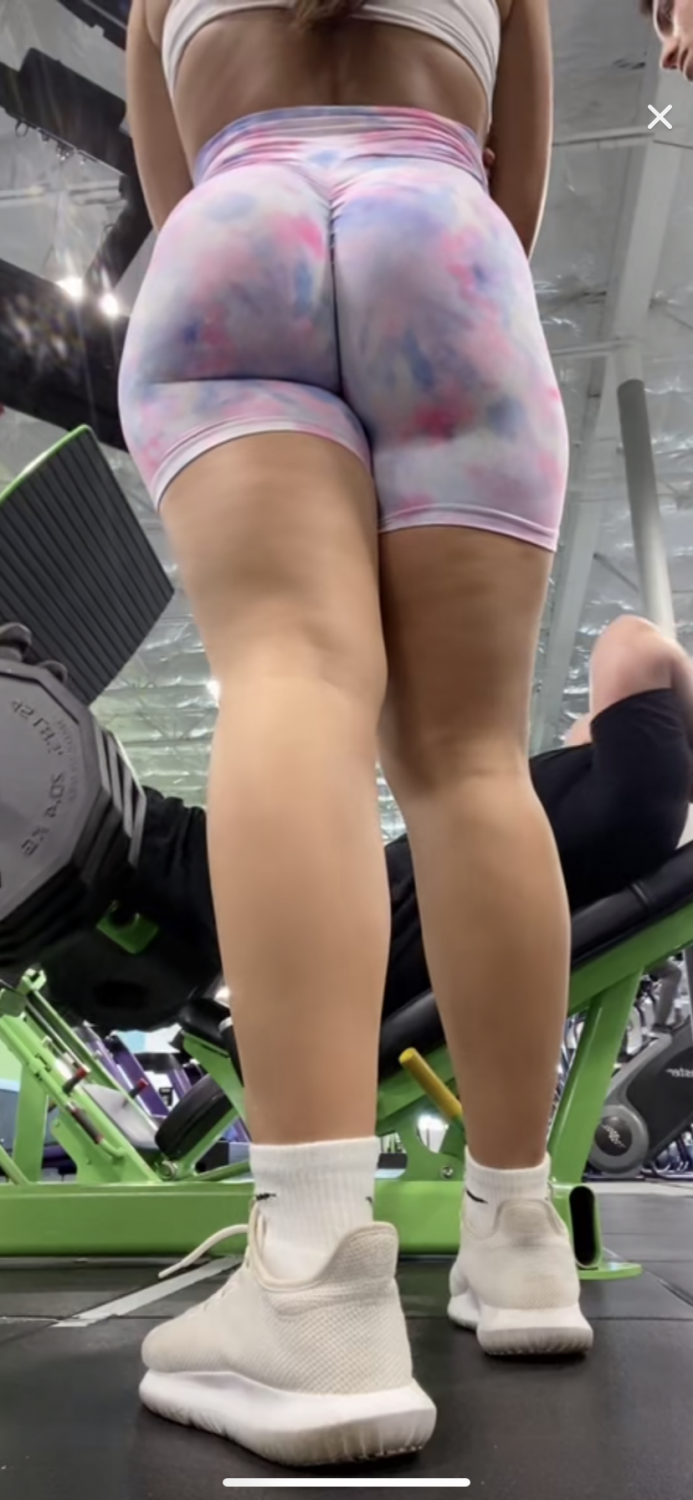 Gym girl with a fat ass #2 #3nS0nB6i