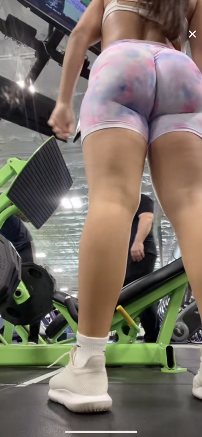 Gym girl with a fat ass #2 #LWpdadXp