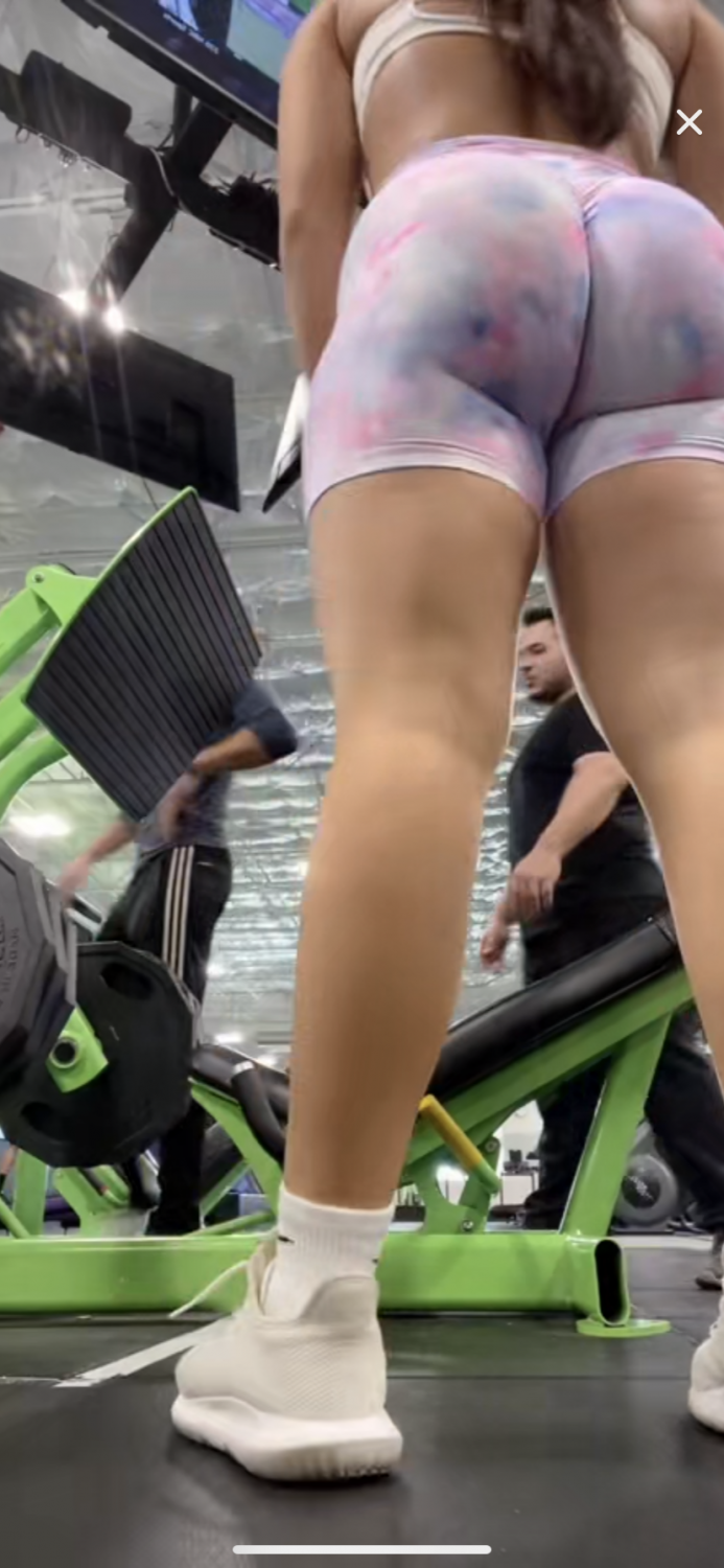 Gym girl with a fat ass #2 #mvhInApE