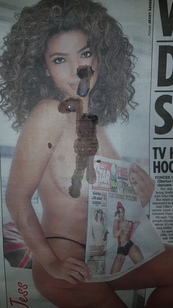 Newspaper Page 3 Girl #lavTSM08