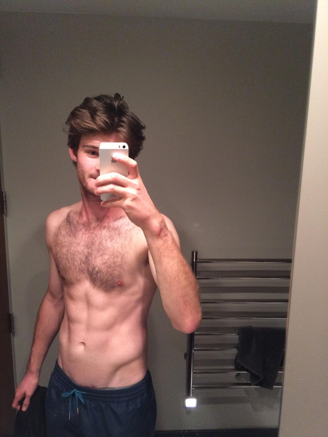 Hairy Chest Man Porn - Guys with iPhone: hairy chest nude collection - Porn - EroMe