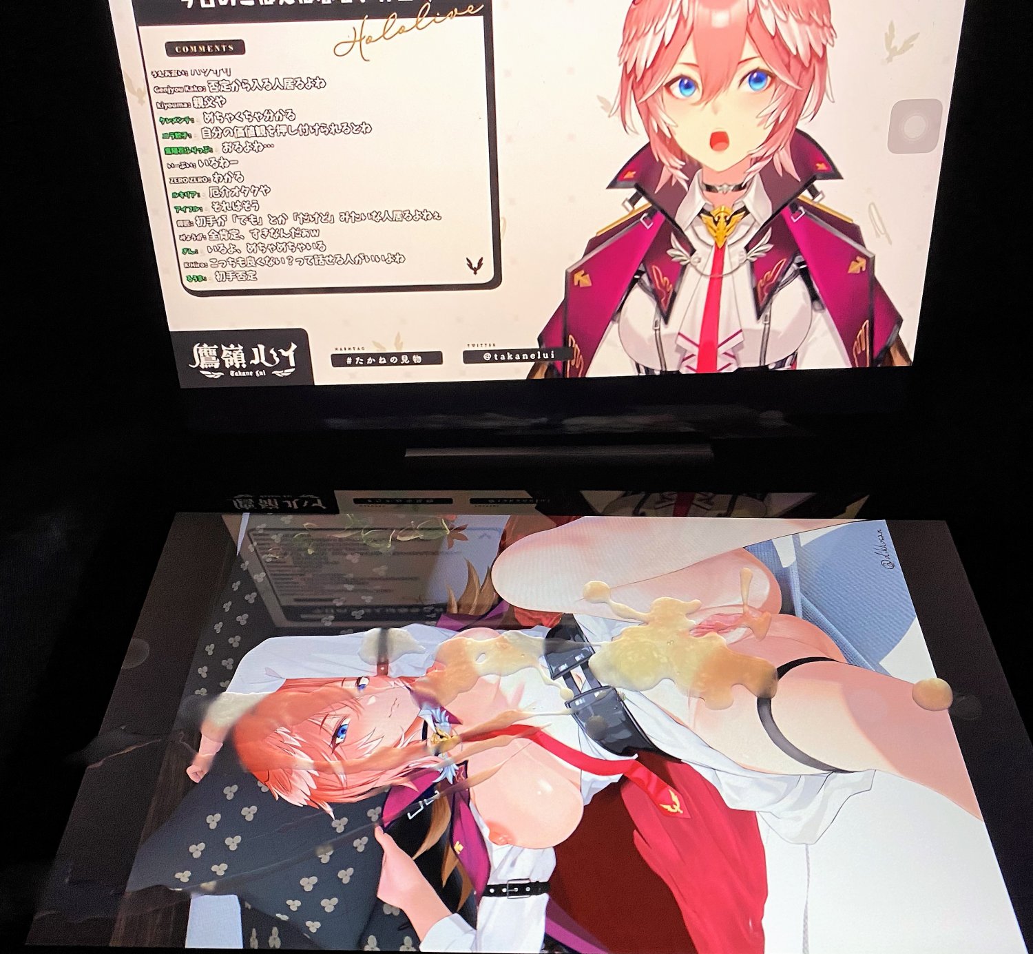 Takane Rui(hololive JP) Cum Tribute SOP(Bukkake) #7eKXj9K3